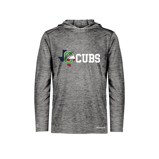 [FOLHCGBK-AS-LOGO3] Decker Men's Charge Hoodie (Adult S, Black, Logo 3)