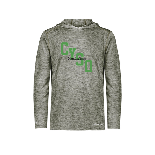 [CUS-DFW-CHGHOOD-PER-LSL-GRY-AS-LOGO1] Men's Charge Hoodie (Adult S, Gray, Logo 1)