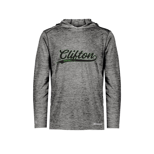 [FOLHCGBK-YS-LOGO2] Decker Youth Charge Hoodie (Youth S, Black, Logo 2)